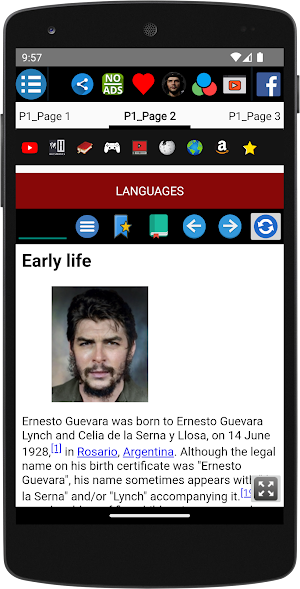 Che Guevara - Biography Screenshot 2