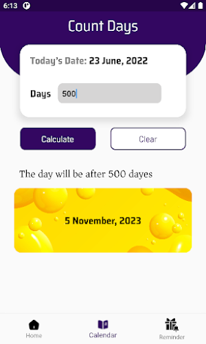 Age Calculator Screenshot 1