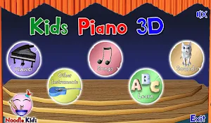 Kids Piano 3D & Nursery Rhymes Screenshot 0