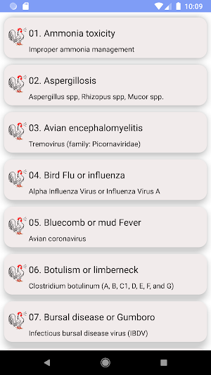 Poultry disease (duck, hen, turkey) Screenshot 0