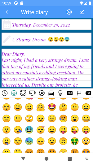 Diary - Note book Screenshot 2