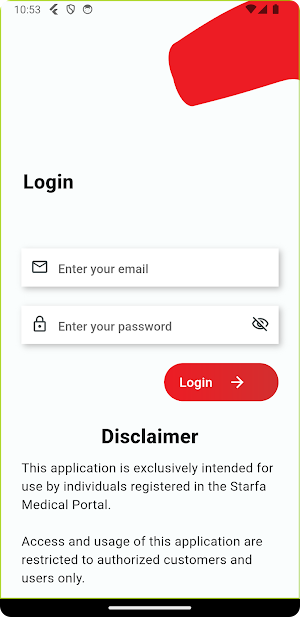 Starfa Medical Portal Screenshot 1
