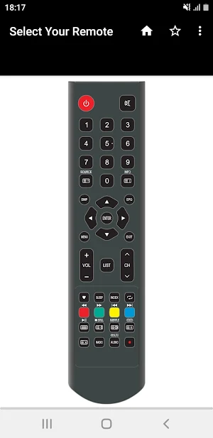 Nasco TV Remote Screenshot 0