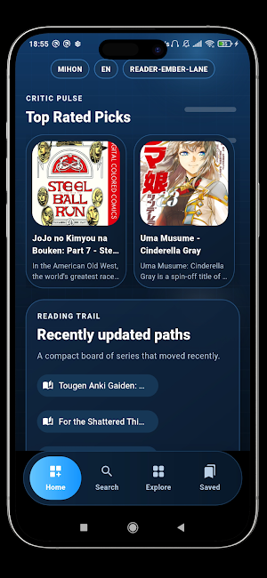 Mihon : Manga & Comics Screenshot 1