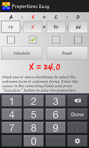Proportions Easy Screenshot 0