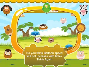 Balloons Animal Sounds Popping Screenshot 3