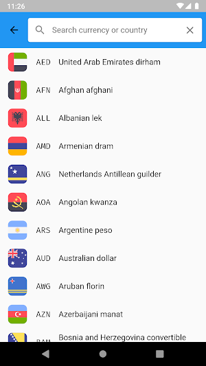 Infinite Currency Converter Screenshot 3