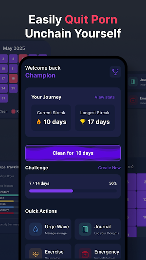 Unchain - Quit Porn Now Screenshot 0