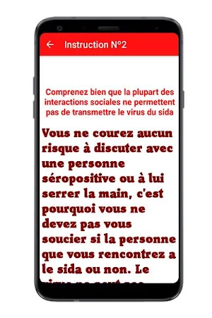 VIH/SIDA  & Comment eviter le Sida Screenshot 2