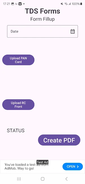 TDS Forms Screenshot 2