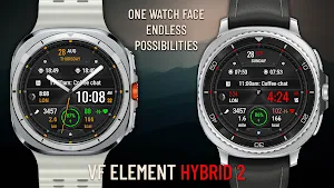 VF Element Hybrid 2 Watch Face Screenshot 1