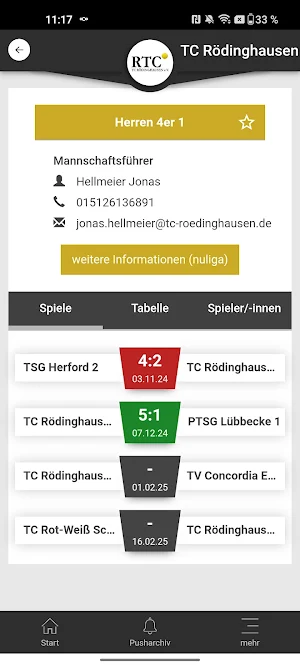TC Rödinghausen Screenshot 2