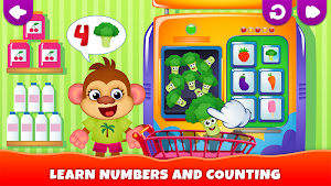 Funny Food! Kids Learning Games 4 Toddler ABC Math Screenshot 3