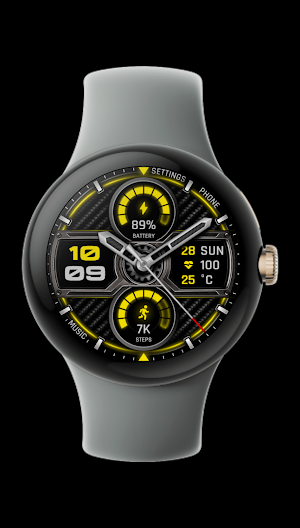 Phantom - Hybrid v4 watch face Screenshot 2