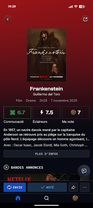 SensCritique Screenshot 1