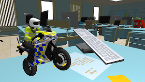 Office Bike Driving Simulator Screenshot 1
