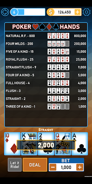 Video Poker Multi Bonus - "Free Play! Full Pay!" Screenshot 1