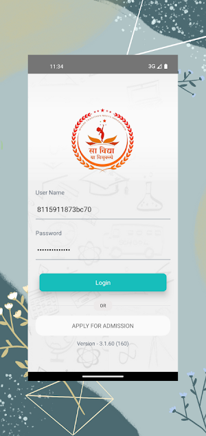 Gurukul Vidya Parent App Screenshot 0