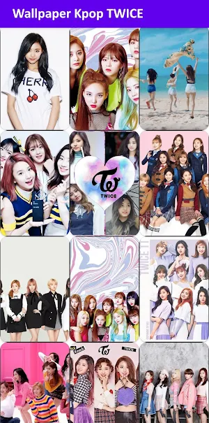 Wallpaper Kpop TWICE Screenshot 1