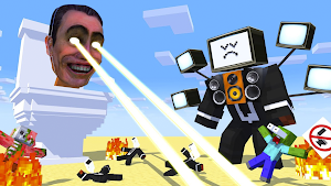 Skibidi Toilet War Minecraft Screenshot 3