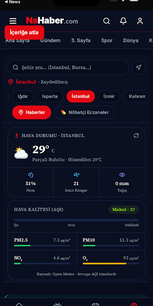 NaHaber Screenshot 1