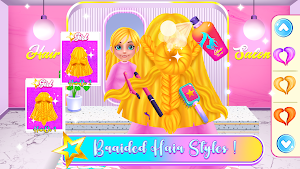 Girl Hair Salon and Beauty Screenshot 2