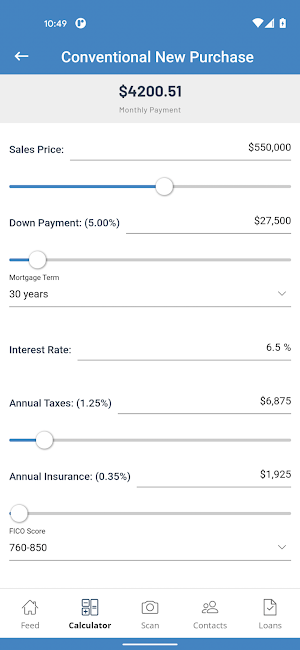 My Mortgage | Fidelity Resi Screenshot 2