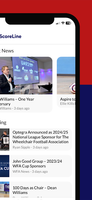 WFA ScoreLine Screenshot 0
