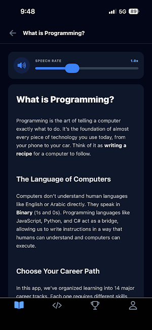 Learn Programming offline Screenshot 1