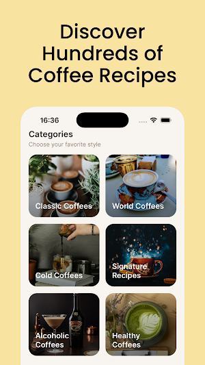 Telve: Coffee Recipes Screenshot 2