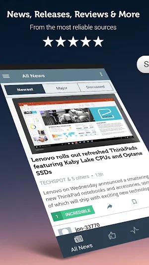 Gadgets News - Newsfusion Screenshot 0