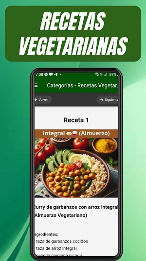 Dieta Vegetariana Screenshot 2