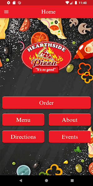 Hearthside Pizza Screenshot 1