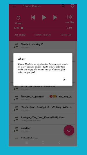 Phone Music Screenshot 2