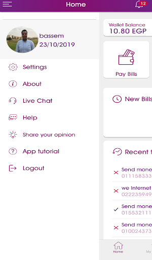 WE Pay EG Screenshot 3