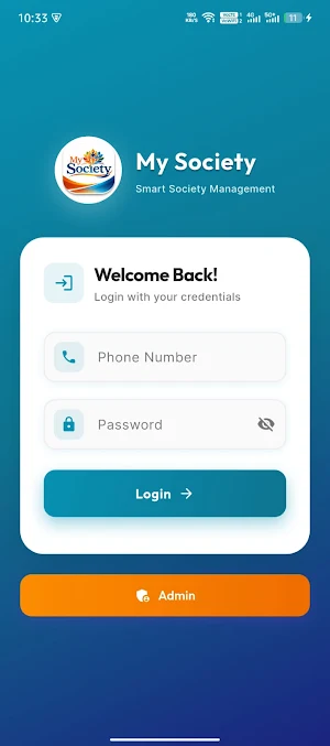 My Society App Screenshot 1
