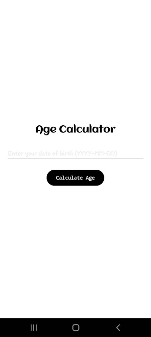 Age Calculator Screenshot 2