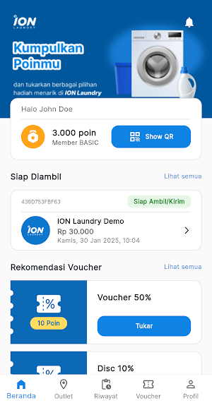 ION Laundry Screenshot 0