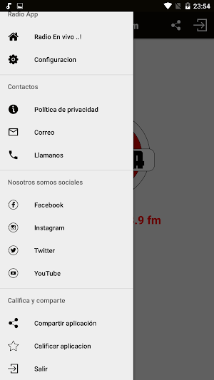 Radio Hualla 98.9 fm Screenshot 2
