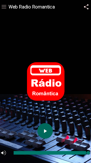 Web Rádio Romântica Screenshot 1