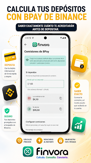 Finvora: Dólar y Comisiones Screenshot 2