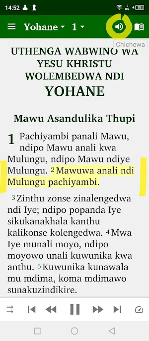Chichewa Yao English Swahili Screenshot 0