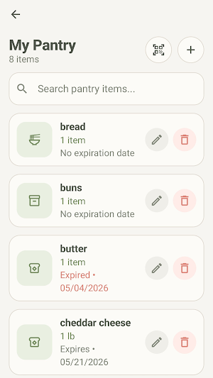 My Kitchen Pantry Screenshot 1