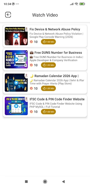 EarnzoX – Daily Rewards App Screenshot 1