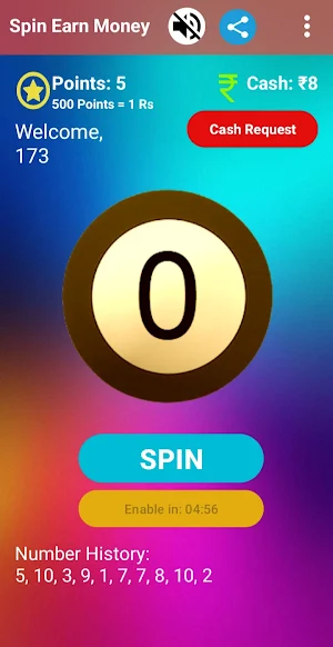 Spin Earn Money - Real Cash Screenshot 0