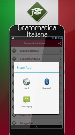 Grammatica Italiana Screenshot 3