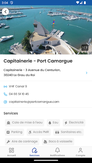 Port Camargue Plaisance Screenshot 1