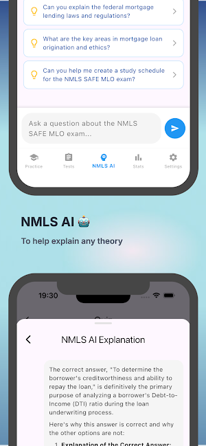 NMLS SAFE MLO Flashcards Screenshot 3