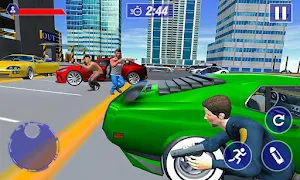 Police Officer Duty Multi Storey Parking Building Screenshot 0