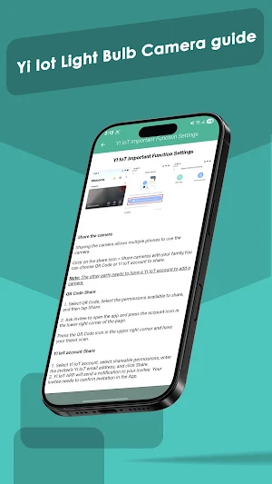 Yi Iot Light Bulb Camera guide Screenshot 3